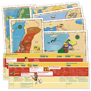 God's Great Covenant Old Testament Timeline & Map Set