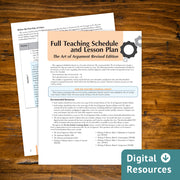 The Art of Argument Full Teaching Schedule & Lesson Plan