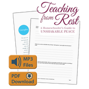 Teaching from Rest Companion Files