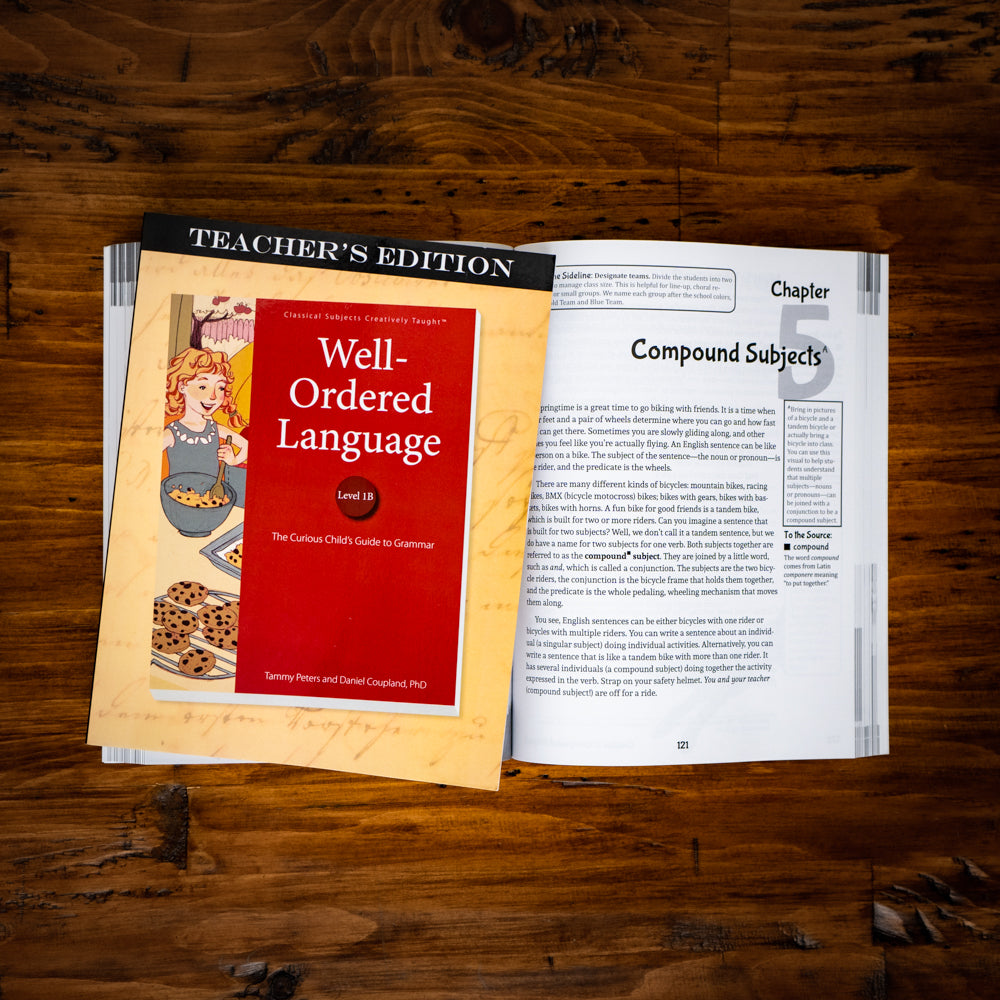 Well-Ordered Language Level 1B Teacher's Edition