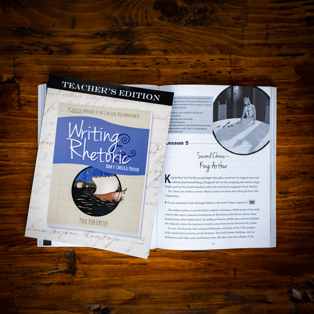 Writing & Rhetoric Book 4: Chreia & Proverb Teacher's Edition