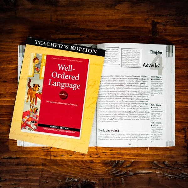 Well-Ordered Language Level 1A Revised Edition Program